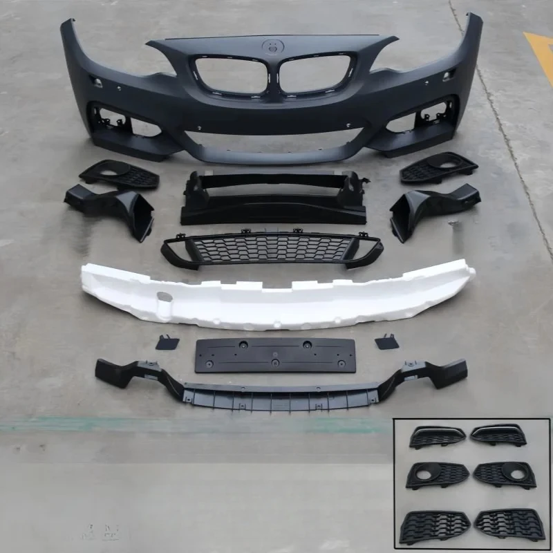 

2 Series F22/F23 218i 220i 225i Front Rear Bumper Kits MT MP M235 Modification Lip Spoiler