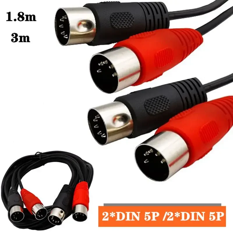 Large Din 5Pin Two …