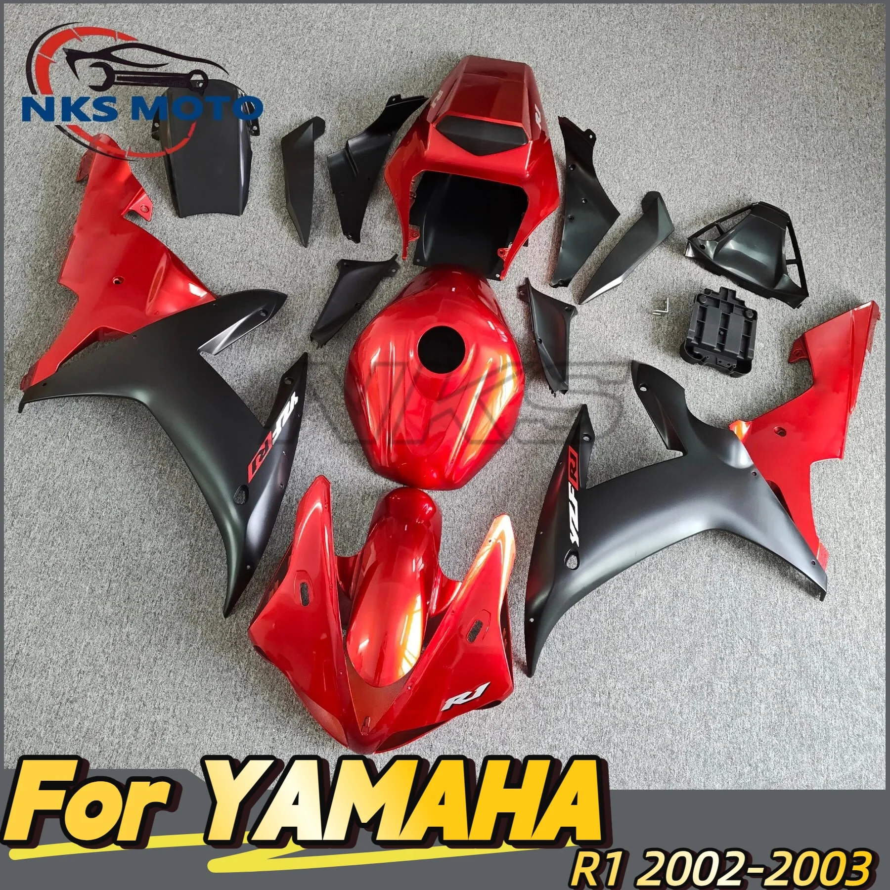 

Motorcycle Fairing Kit For YAMAHA YZF-R1 02 03 YZF R1 2002 2003 YZF1000 ABS Injection Body Kit
