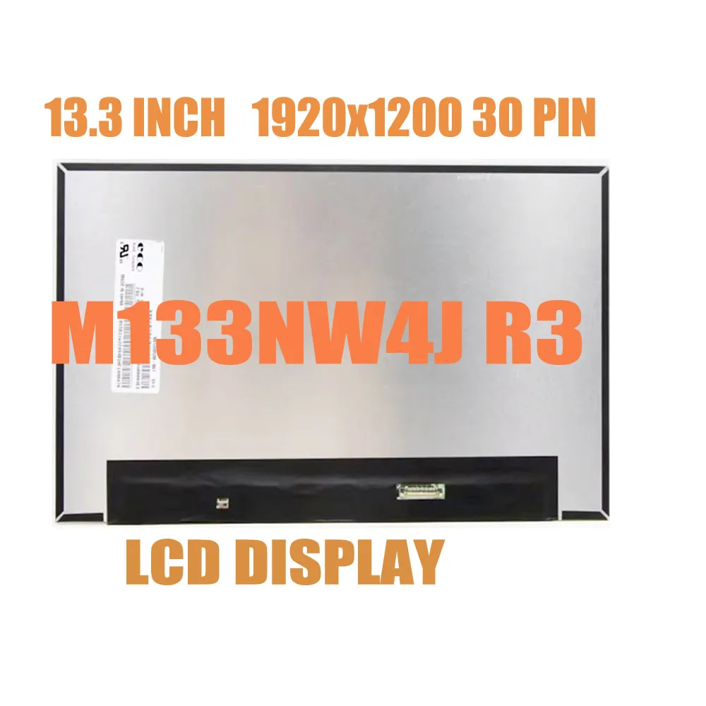 13.3'' M133NW4J R3 NV133WUM-N61 V3.0 LP133WU1-SPB1 B133UAN01.2 For Lenovo ThinkPad X13 Gen2 Laptop LCD screen 1920x1200 30 PIN