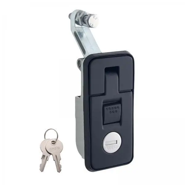 Flush Lever Compression Latch Lock Durable Alloy Hardware for Truck Toolbox RV Marine Trailer Secure Storage