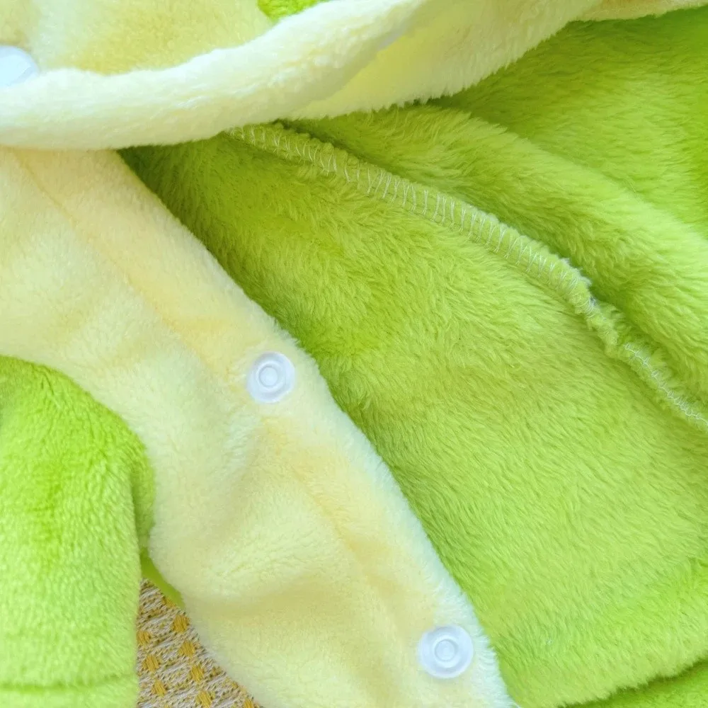 قابل للقطر لطيف ديناصور الحيوانات الأليفة سترة سميكة الدافئة دافئ ملابس الحيوانات الأليفة تأثيري الدعائم الحيوانات الأليفة الشتاء زي ل تيدي كلب صغير طويل الشعر Schnauzer