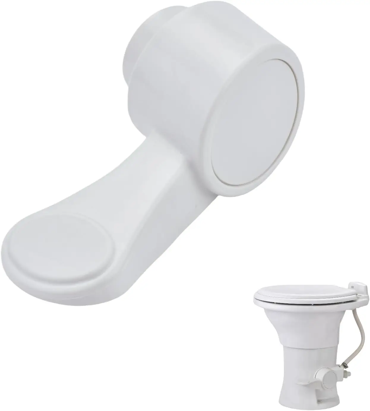 

Запасная педаль для туалета RV, совместимая с туалетами Dometic серий 300, 310, 320, 321, совместимые запчасти для туалетов RV Dometic.