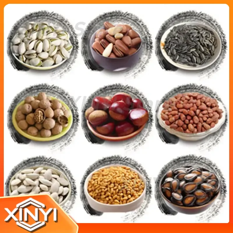 for Small Mini Home Stainless Steel Sample Chestnut Nut Roaster Roasting Machine view 6