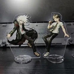 Danganronpa Anime Figures komaeda nagito Hinata Hajime Cosplay Acrylic Stands Character Enoshima Junko Model Desk Decor Prop