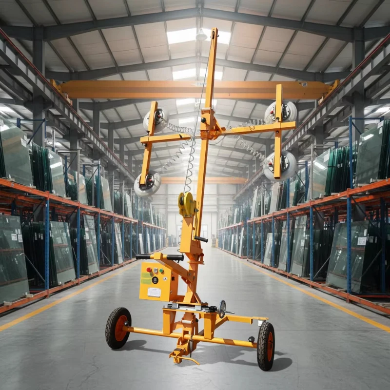 

New High-load Capacity Hand-push Glass Handling Vacuum Suction Cup for the Glass Industry