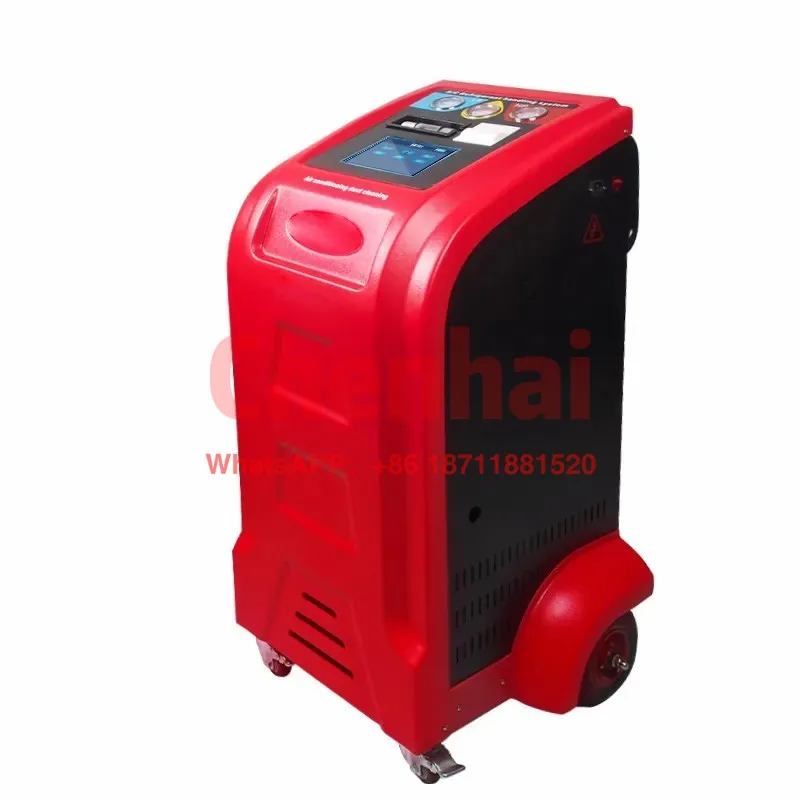 CNC Display Auto Refrigerant Recovery Machine AC Duct Cleaning System for R134a Cleaning&recycling