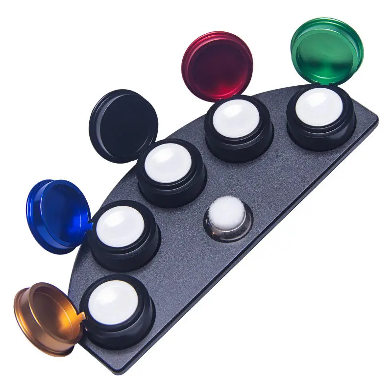 For watch repair, watch repair tools, ceramic four-eye and five-eye oil disc combination, special oil receptacle for watch