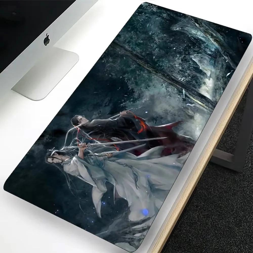 

Большой игровой коврик для мыши Mo Dao Zu Shi, компьютерный коврик для мыши, компьютерный геймерский коврик для мыши для ноутбука, офисный силиконовый коврик для клавиатуры