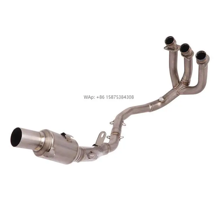 Slip on Primary Header Pipe for Tri-umph Ti-ger 900 GT Low Rally Pro Motorcycle Exhaust System Front Middle Link Pipe
