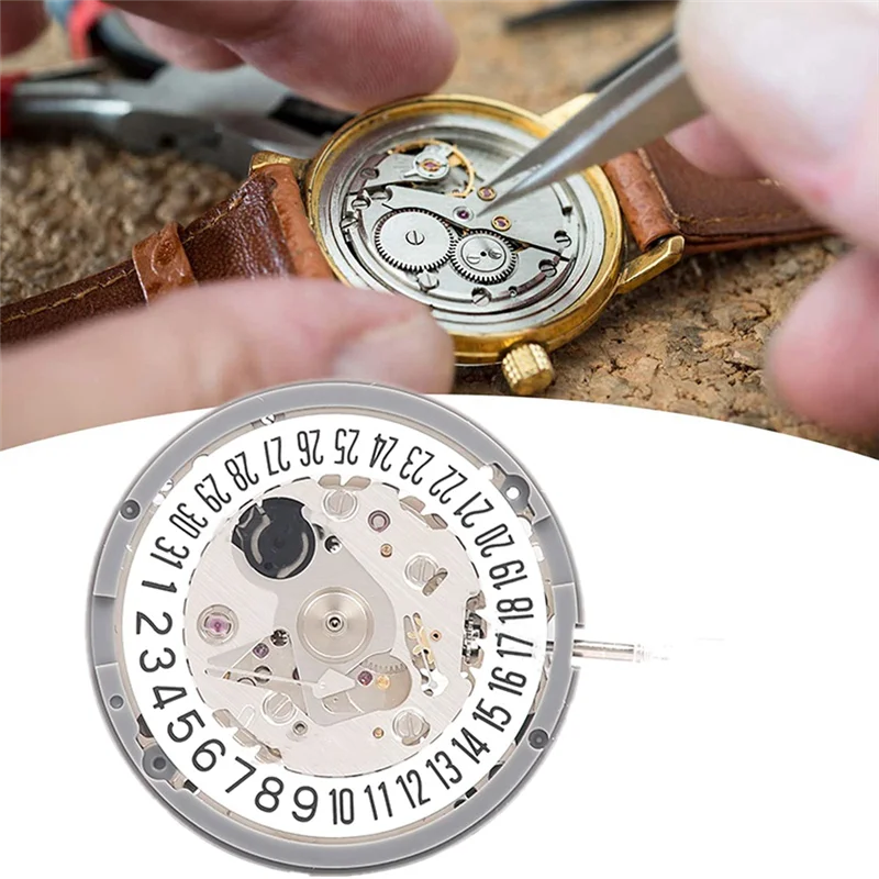 BAAG-NH35/NH35A ساعة حركة 6 الساعة التقويم عالية الدقة ساعة ميكانيكية حركة استبدال للرجال