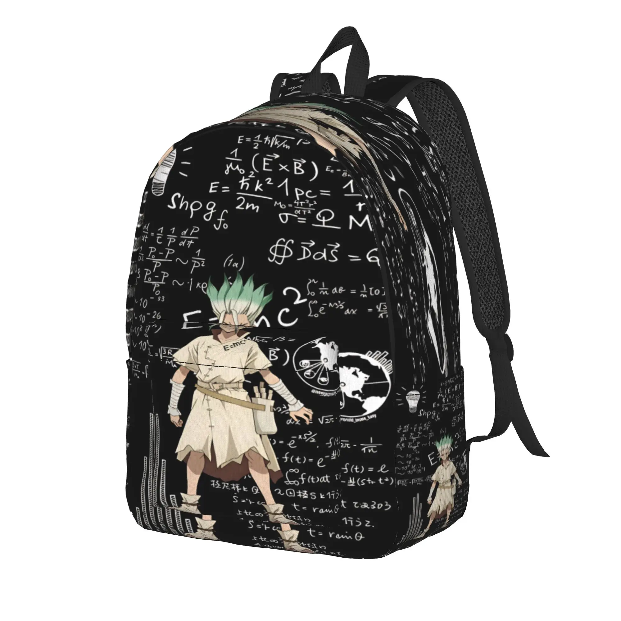 Senku Ishigami  Backpack  University Backpacks Female Design Large School Bags Cool Rucksack