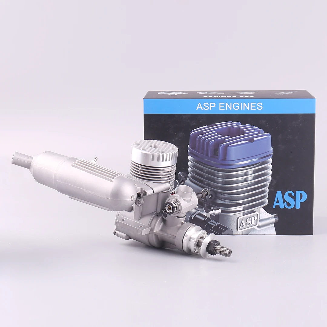 ASP S108A/108A 108 Grade Scale 17.22cc Two Stroke Nitro Engine Motor for RC Aircraft Fixed Wing Airplane