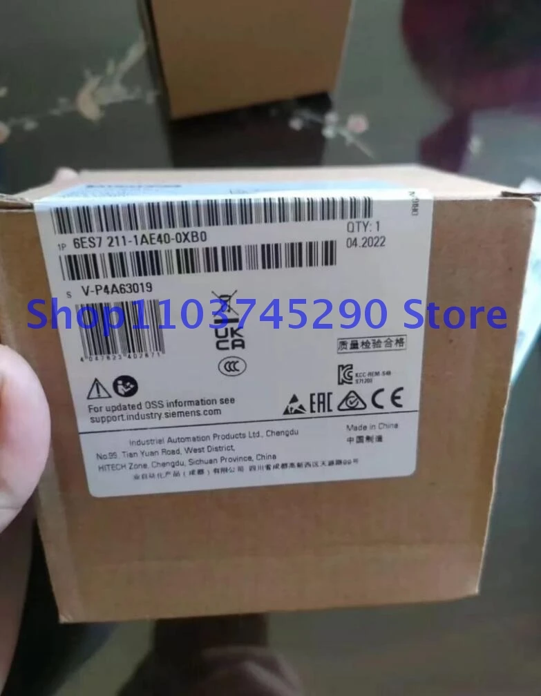 1PCS In Box New 6ES72111AE400XB0 Brand 6ES7211 1AE40 0XB0 6ES7211-1AE40-0XB0 PLC Module