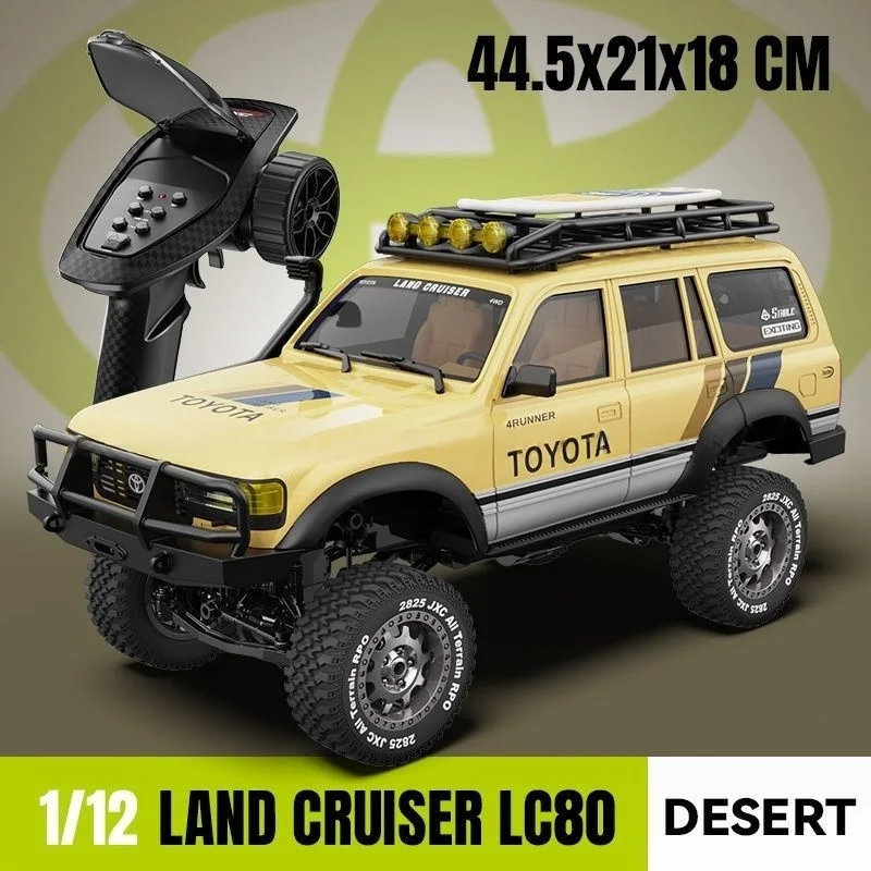 

In Stock JXC Rc Rock Crawler 1 12 LC80 Full Proportional 2 4Ghz Remote Control Off Road Rc Model Car For Adult Hobby Enthusiasts