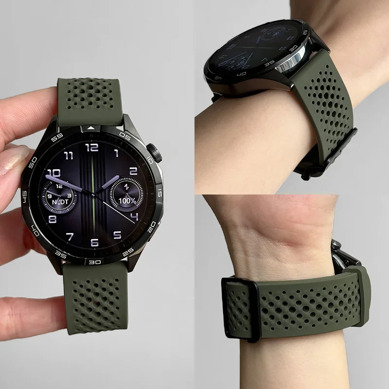 Sport Band for Xiaomi watch S4/Samsung Gear S3 Frontier/Classic 22mm Official Strap Silicone bracelet xiaomi watch s1 watchbands
