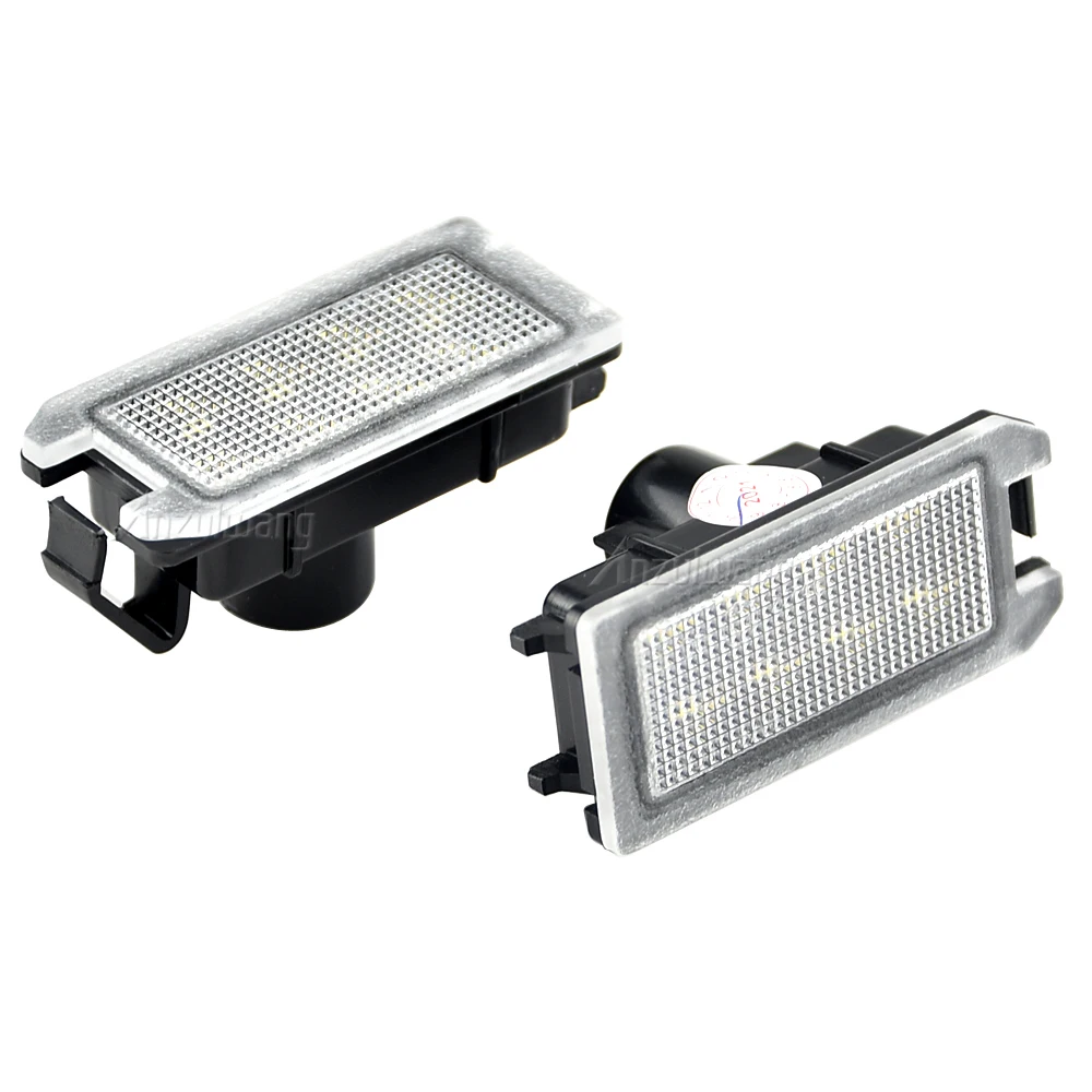 LED License Plate Light For Jeep Grand Cherokee Compass Patriot Maserati Levante Dodge Viper Fiat 500 Rerplace OEM 68228930AA
