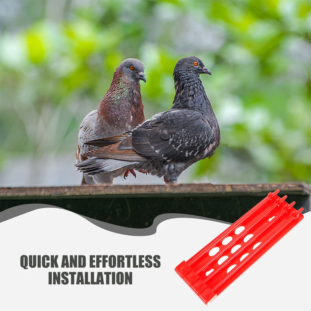 

4Pcs Pigeon Ring Holder Sturdy Plastic Foot Rings Rack Easy Installation Racing Pigeon Leg Bands Storage Organizer Bird Training