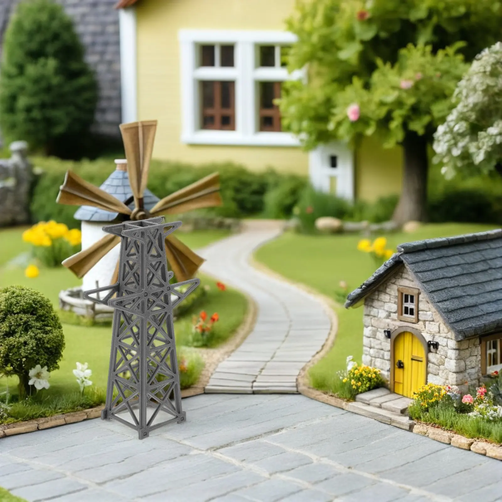 Miniature Electric Transmission :200 Scale Fine Detail Sand Tray Architectural Accessories DIY Train Track Scenery