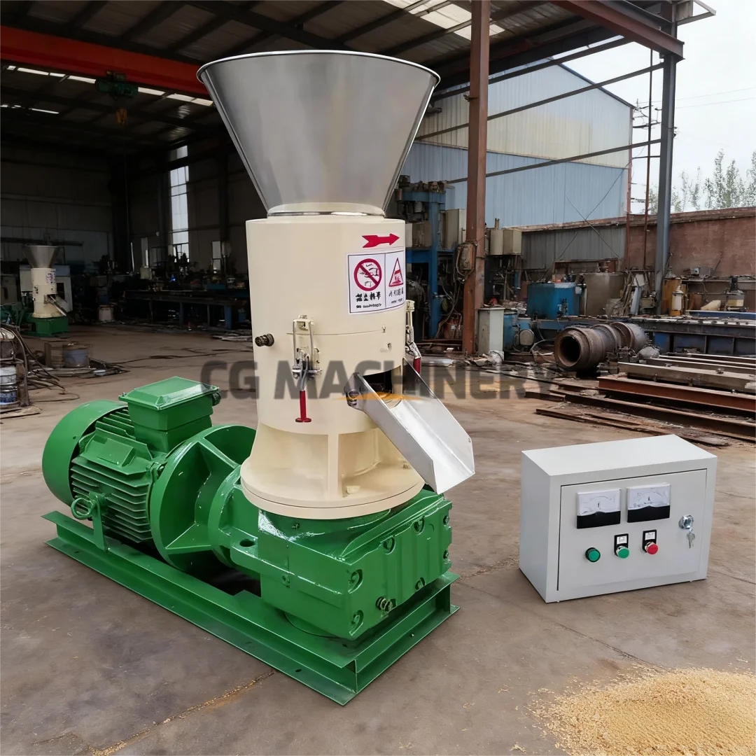 آلة ضغط بيليه خشب الديزل عالية الجودة لمعالجة وطحن الكريات الخشبية