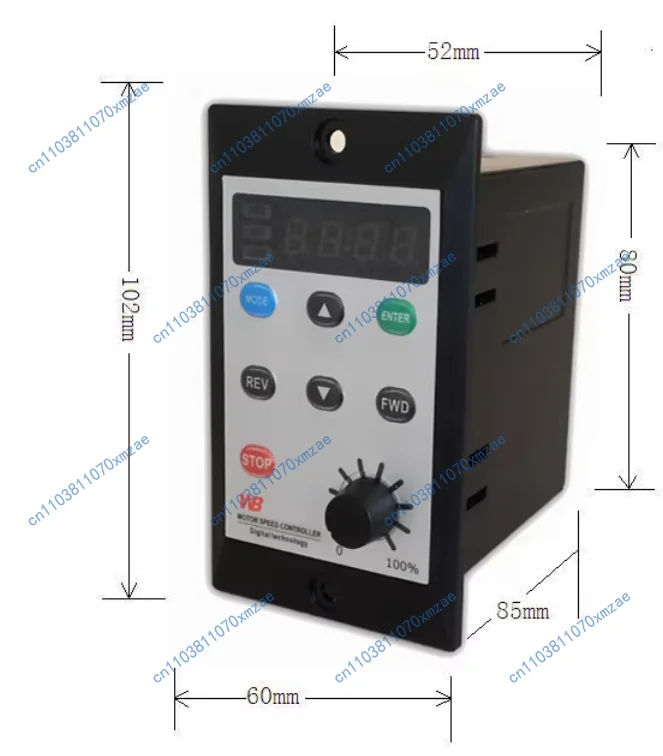 

Цифровой интеллектуальный контроллер скорости для двигателей мощностью 6-400 Вт, 220 В, с защитой от застояния на месте, цифровой контроллер.