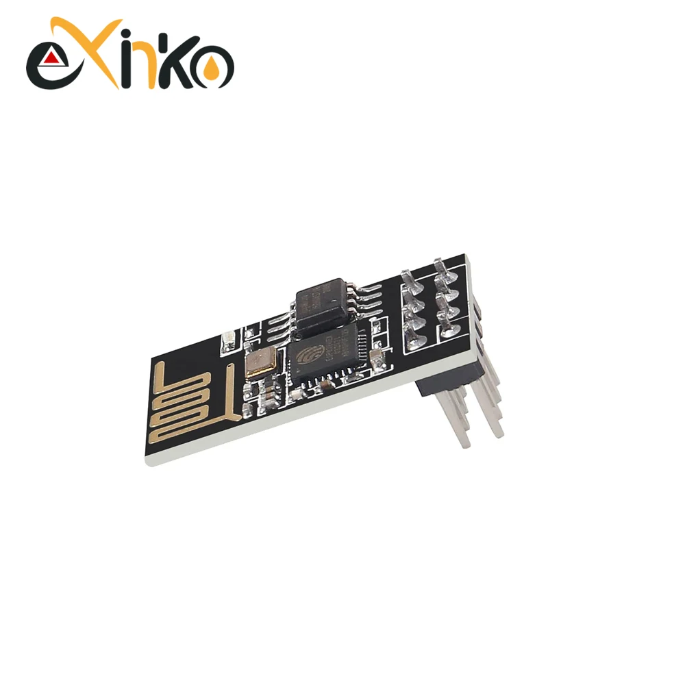 Imagem -04 - Versão Atualizada Esp01 Serial Esp-01s Esp8266 Wifi Módulo sem Fio Transceptor sem Fio Esp01 Esp8266-01 10 Peças