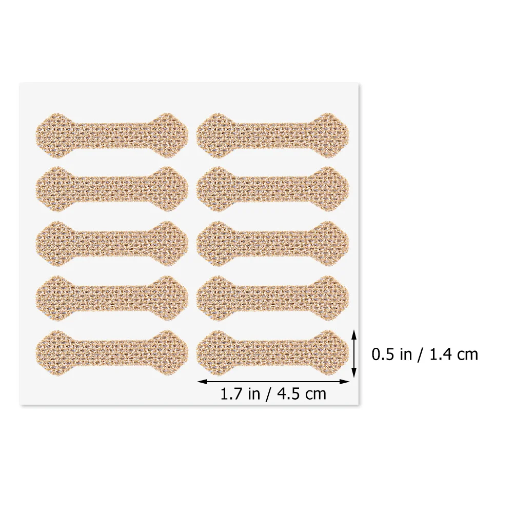 8 枚の整形外科用足の爪矯正パッチ陥入爪矯正ストリップポータブルフットケアツール爪矯正ストリップ