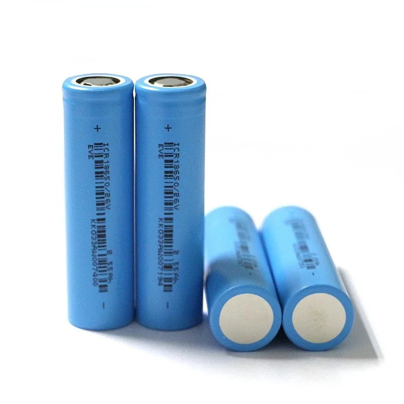 Batteria ricaricabile EVE 18650 batteria 2500mAh 3.6V 18650 cella al litio 18650 li-ion ricaricabile 18650 2550mAh capacità