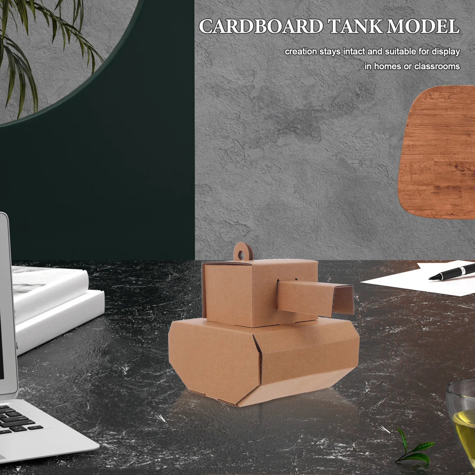 

Набор для сборки бумажного танка (2 шт.) - Картонный конструктор для детей, для занятий в классе и творчества дома