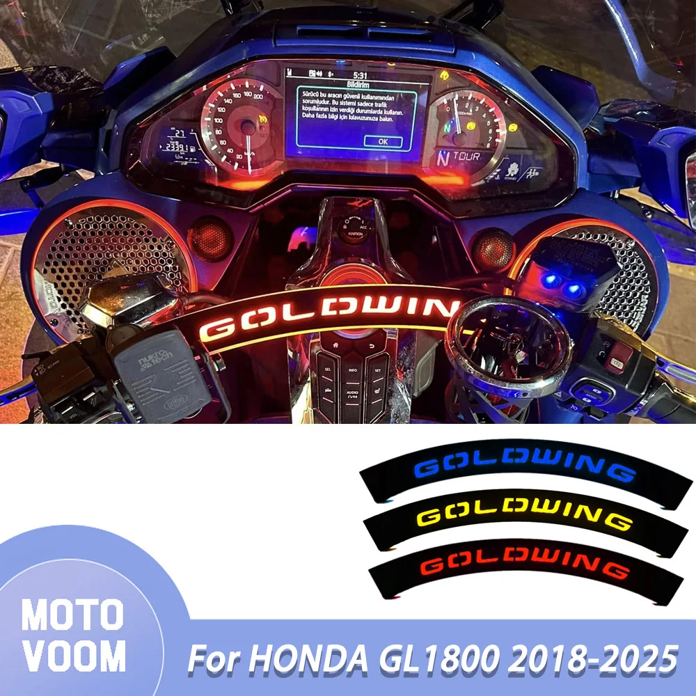 

For HONDA Goldwing 1800 1800GL 2018-2025 2023 2022 2024 Handle Light New GL1800 Motorcycle LED Lighted Handlebar Accessory