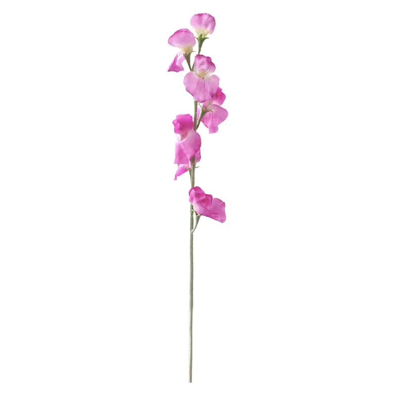 63CM Fragrant Pea Artificial Flower Nordic Home Decoration Living Room Coffee Table Arrangement Flower Arrangement