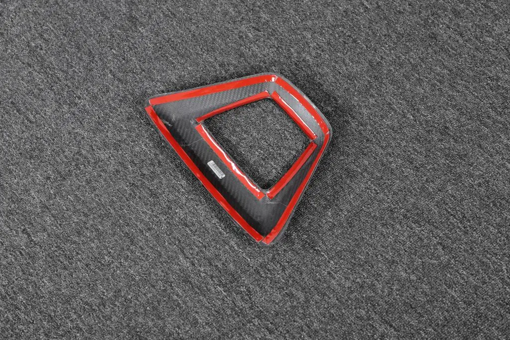 Dry Carbon Fiber Rear Tail Light Lamp Cover Trim Kit for Toyota Supra GR A90 MK5 2019-2024 - view 2