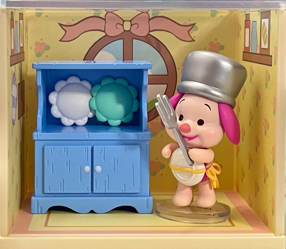 Original Disney Winnie The Pooh Home Moments Series Blind Box Piglet Eeyore Cute Figure Desktop Ornament Model Toy Birthday Gift view 3