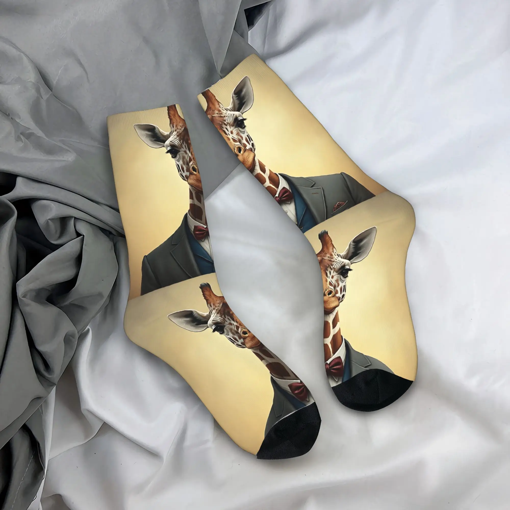 

The Dapper Animals Socks Anti Bacterial Stockings Women Men Soft Outdoor Socks Winter Casual Printed Socks