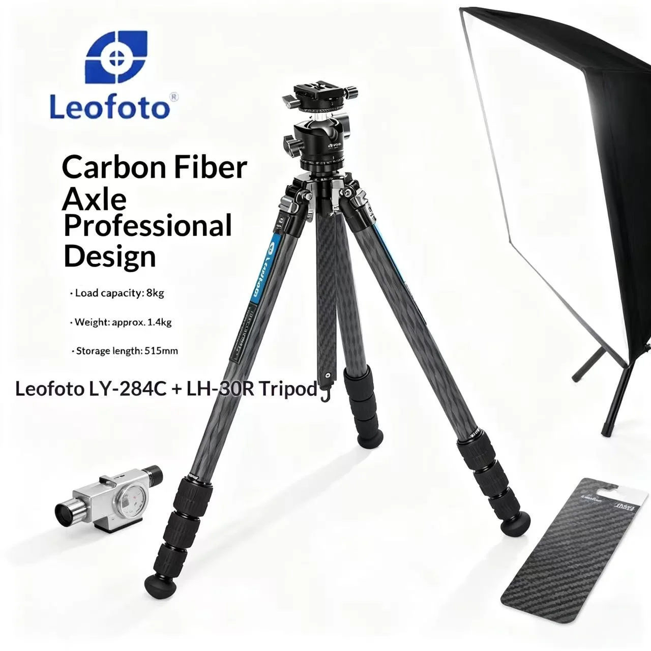 

Leofoto Hydrogen LY254/284C Landscape & Starry Sky Travel Photography Carbon Fiber Y-Shaped Center Column Tripod