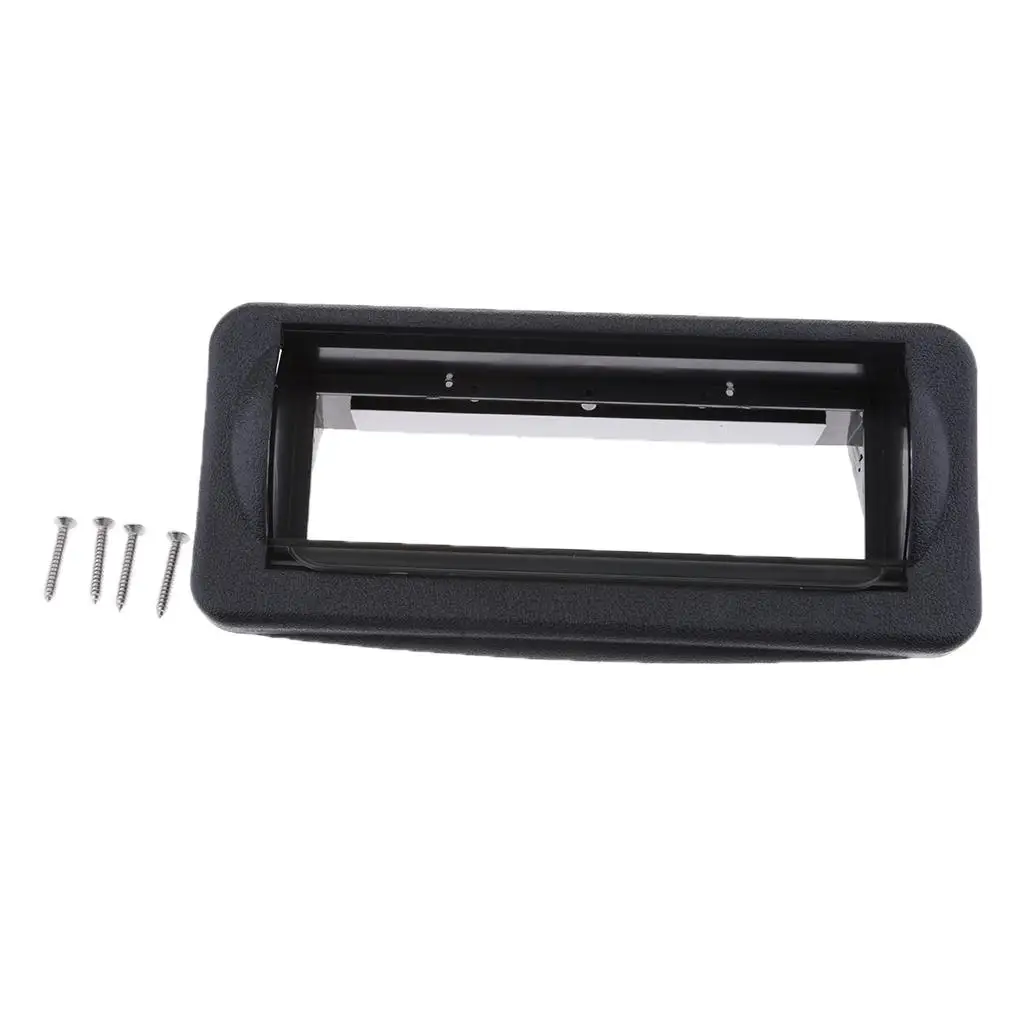 Durable Waterproof Marine Stereo Cover Resistant Smoke Colored Panel Support Shelf for Radio Boat Audio Devices
