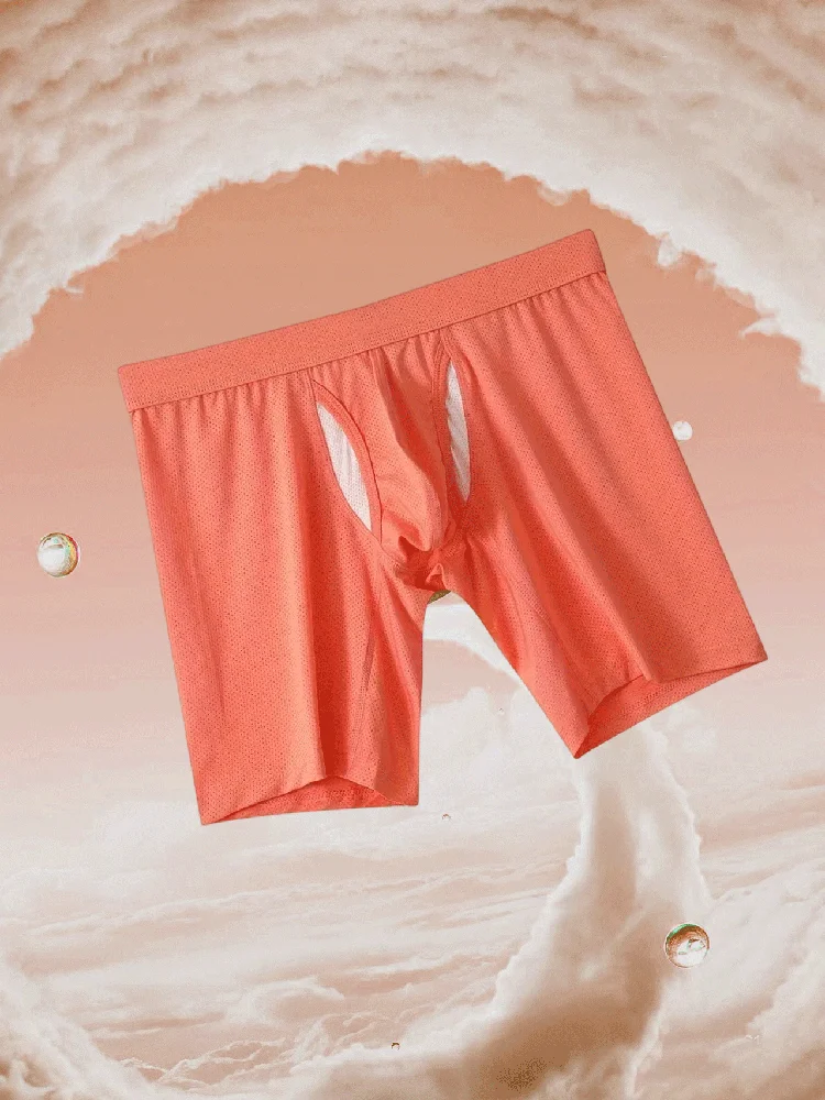 

Men's PantiesThin Underwear Quick Drying Breathable Shorts Ice Silk Boxer Underpants Fashion New Men's Boxer