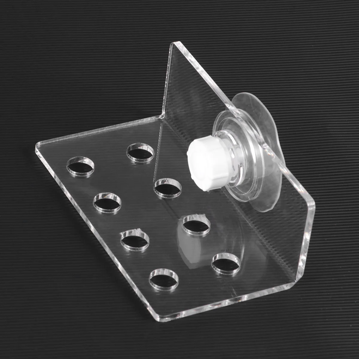 

8 Holes Clear Acrylic Aquarium Coral Support Holder Fish Tank Clip Fish Tank Accessories Aquarium Coral Clips