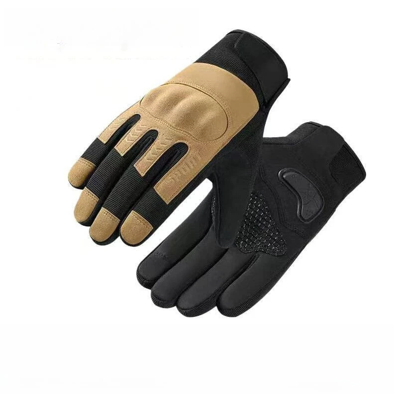 Cycling Full Finger Gloves Cold Resistant Autumn Winter Outdoor Motorcycle Riding Windproof Warm for Men