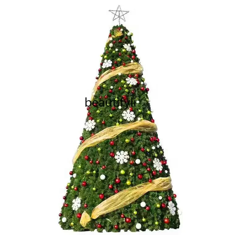 xx1Outdoor large frame Christmas tree decoration 4 5 6 7 8 shopping mall hotel scene reputation