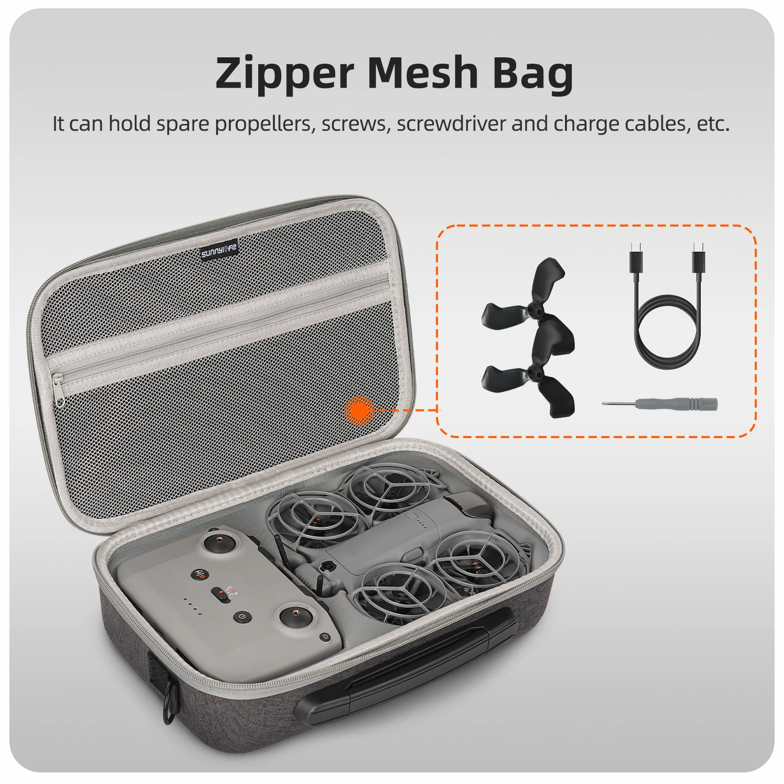

Storage Bag For DJI NEO 2 Large Capacity Protective Case Accessories