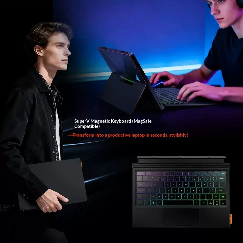 OneXPlayer Super V UItra X7 358H Gaming Console 2-in-1 Tablet Laptop Gaming Office 48GB 1TB 14