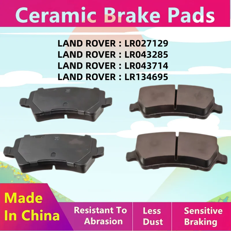 

For Land Rover Range Rover Evoque (L538) Freelander 2 (L359) Rear Brake Pads LR027129，LR043285，LR043714，/Auto Parts D1307