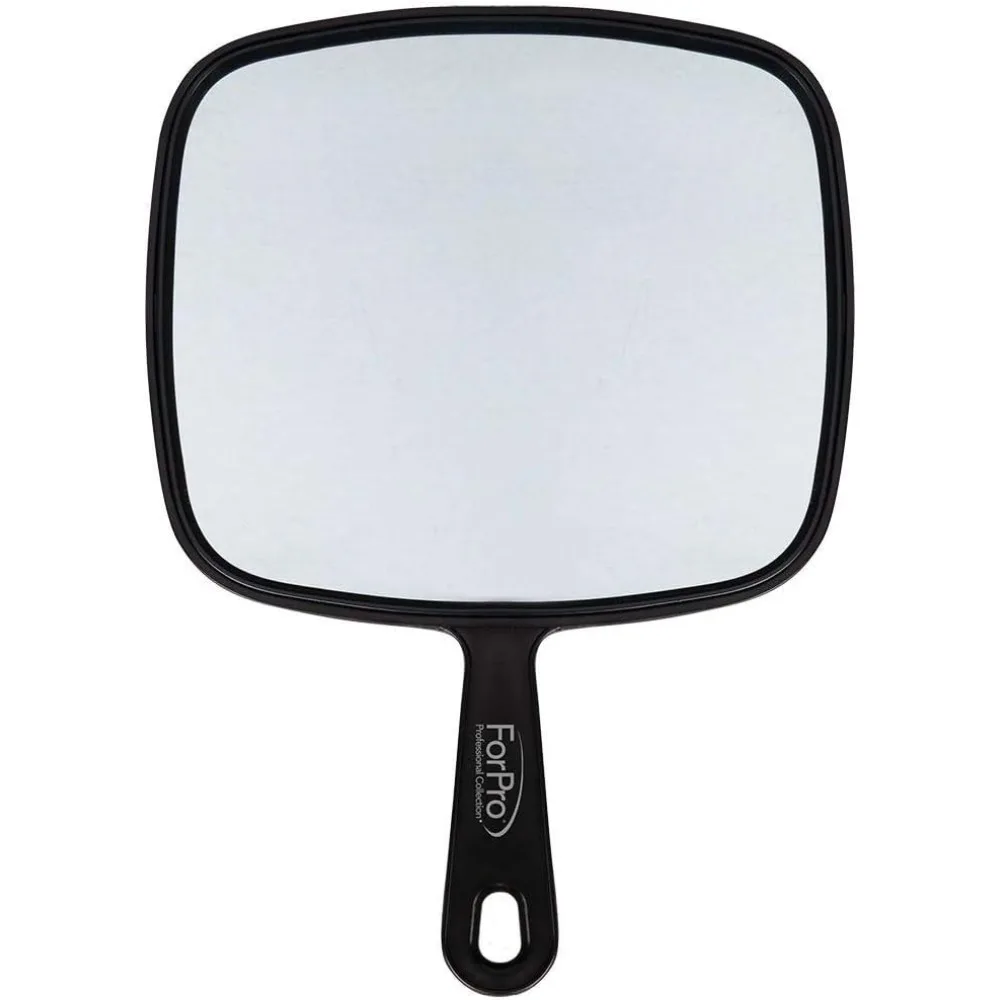 

Hand Mirror, Extra Large with Handle, 9" W x 12" L, Multi-Purpose Handheld Mirror with Distortion-Free Reflection, Hand Mirror
