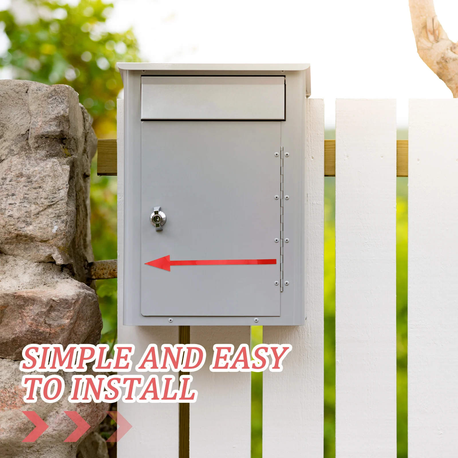 5Pcs Reflective Mailbox Arrow Decals Highly Visible Directional Decals for Safe Nighttime Outdoor Surfaces