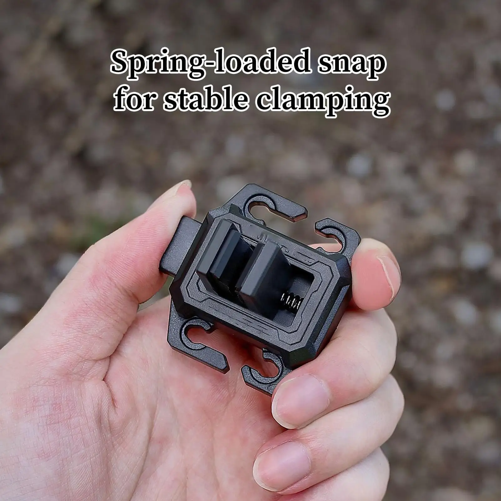 

Fishing Rod Clips Wearable Fishing Rod Holder Portable Pole Stand for Pier Travel Surf Beach Freshwater Saltwater Catfish Bass