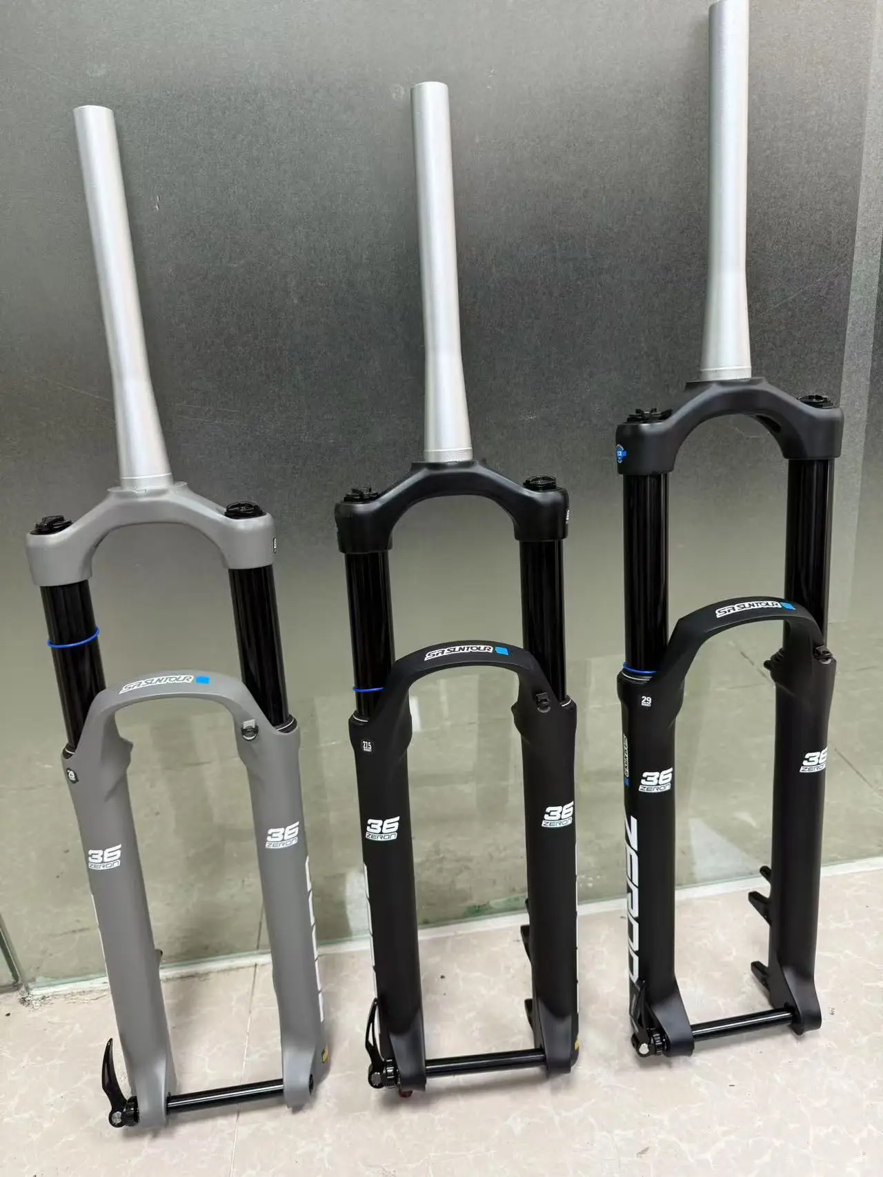 SUNTOUR ZERON Garfo de bicicleta 27,5 polegadas 29 polegadas