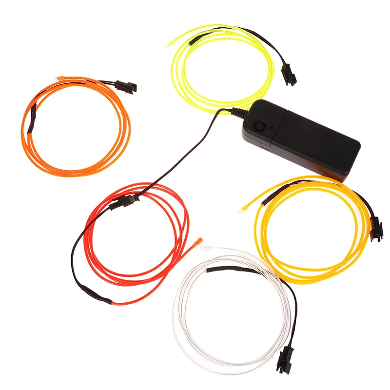 Glow EL Wire Neon Cable For Christmas Dance Party DIY Costumes Multicolor Illuminated Light