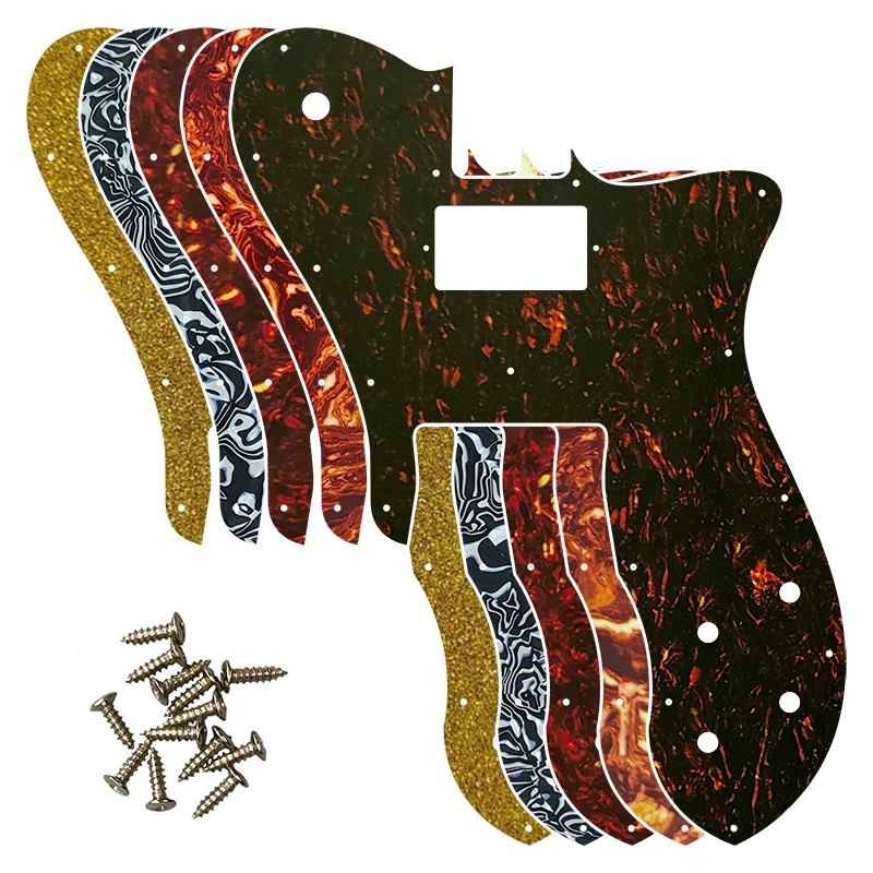 Pleroo dostosowuje gitarę Pickgaurd-dla niestandardowej płyty RI Tele PAF do gitary Pickguard wielokolorowe opcje