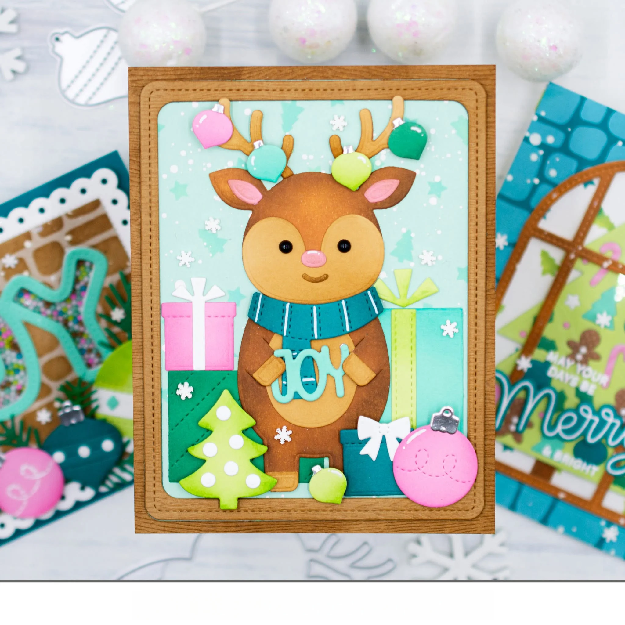 Christmas Whimsical Holiday Collection Metal Cutting Dies Clear Stamps Stencil For DIY Scrapbook Paper Template October 2026 New